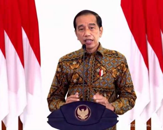 Presiden Jokowi Katakan Tahun 2022 Fase Pemulihan Ekonomi