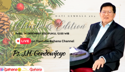 Program Hati Gembala bersama Ps J.H Gondowijoyo Edisi Khusus Natal